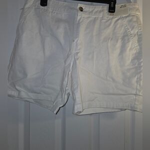 Women's White Shorts